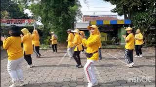 Senam Kreasi Neng Geulis Mudah dan Gampang Diingat | Senam Lansia | Line Dance