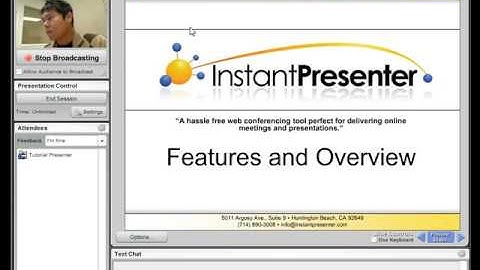 InstantPresenter - How to Broadcast your Camera