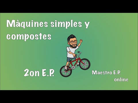 Vídeo: Per a què serveixen les màquines senzilles?