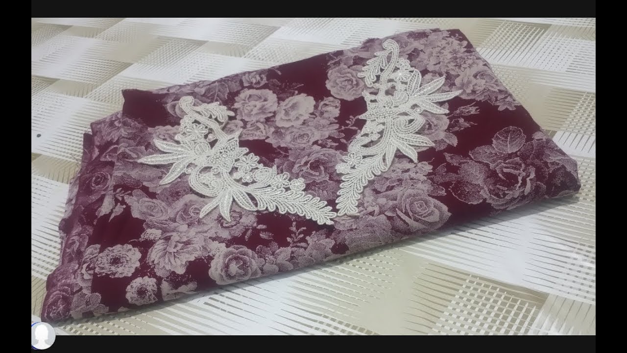 تفصيل وخياطة قندورة دار للصيف وللعيد بموتيفات جديدة