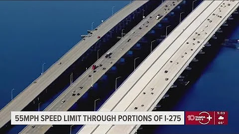 Troopers lowering speed limit on Howard Frankland Bridge