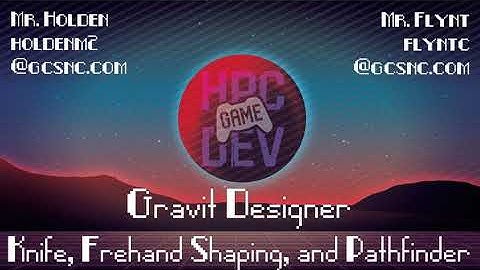 Gravit Designer - Pathfinder, Knife tool, and Freehand Shaping tool