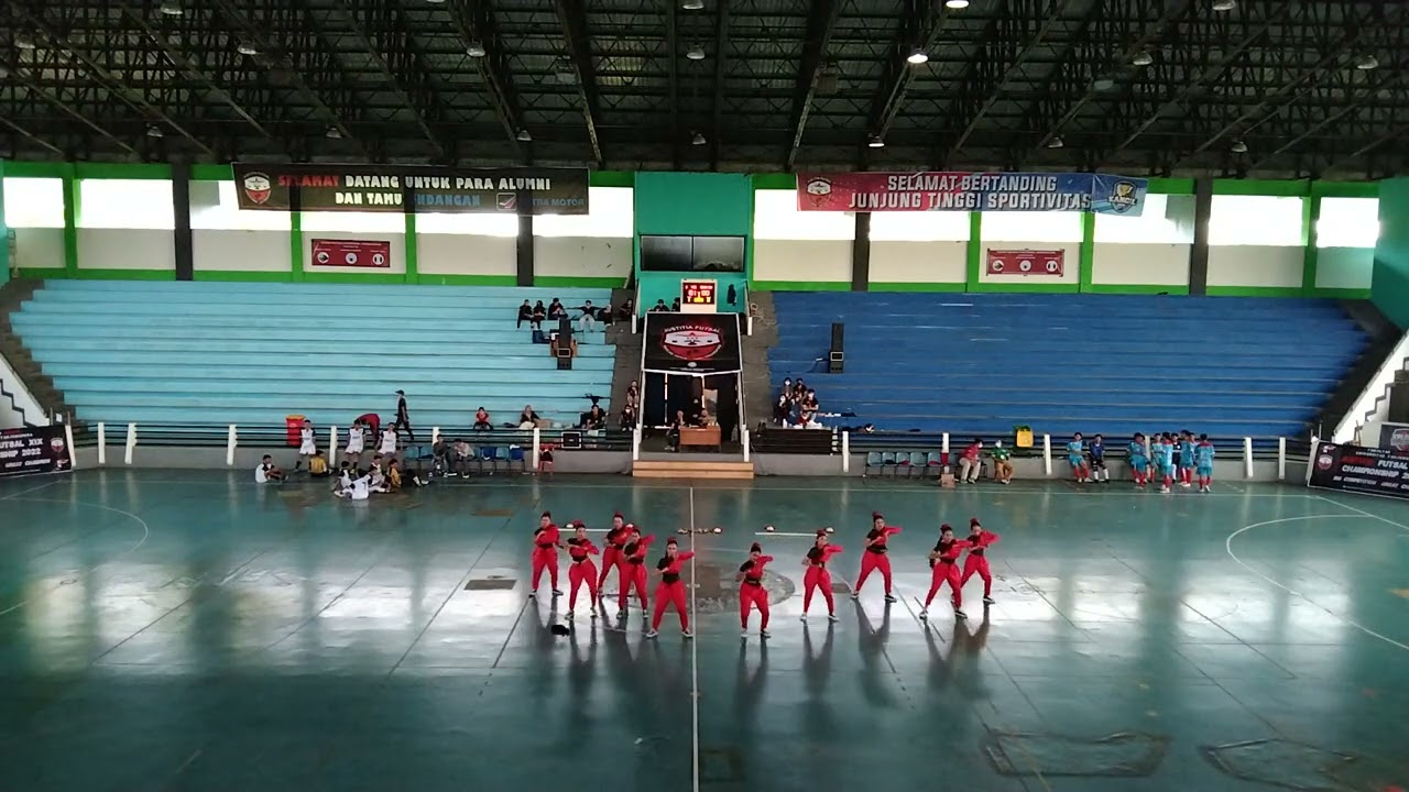 modern dance juara 2 lomba kreasi seni Justitia Futsal Championship 2022 Pontianak