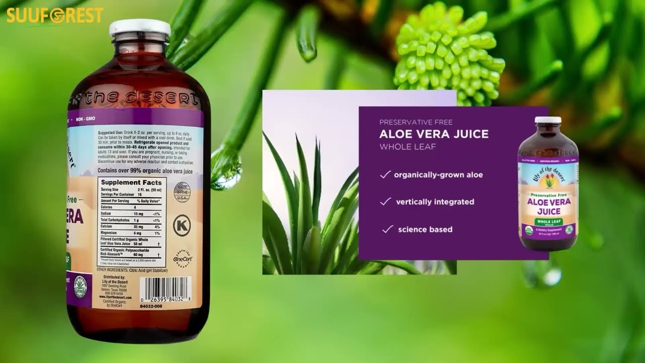 Aloe Vera Juice Lily Of The Desert, Aloe Vera Juice Whole Leaf