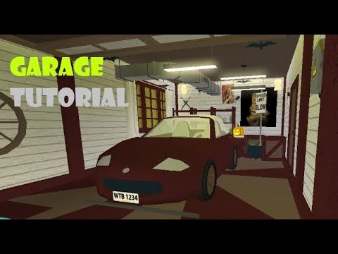 Garage Tutorial Bloxburg Youtube