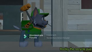 Sfm Paw Patrol Rocky Hammering The Nail