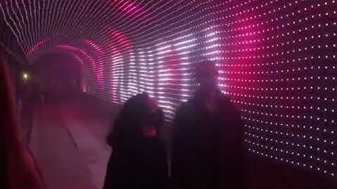 P100 Ceiling Led Mesh Screen