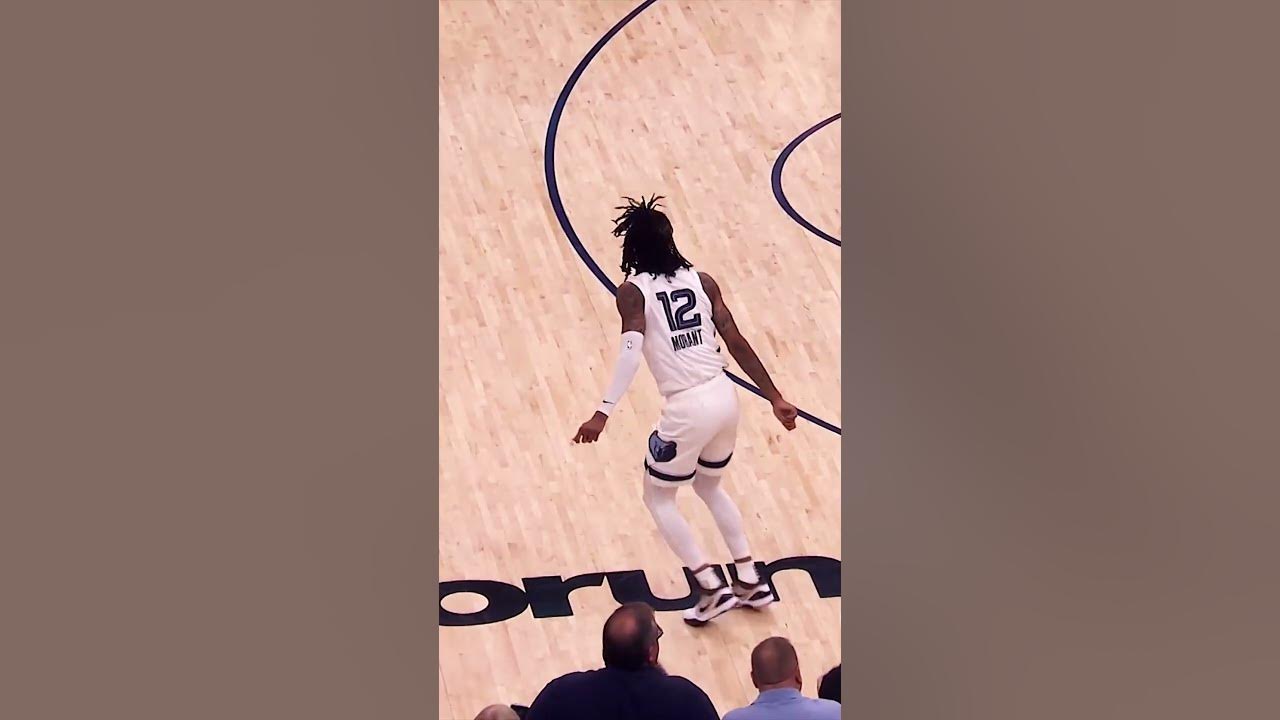 Steph Curry mocking Ja Morant 😁 #shorts