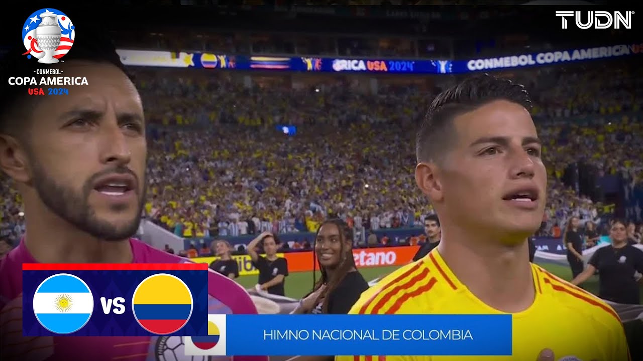 ¡PIEL CHINITA! Miami vibra con los Himnos | Argentina 0-0 Colombia | Copa América 2024 - Final