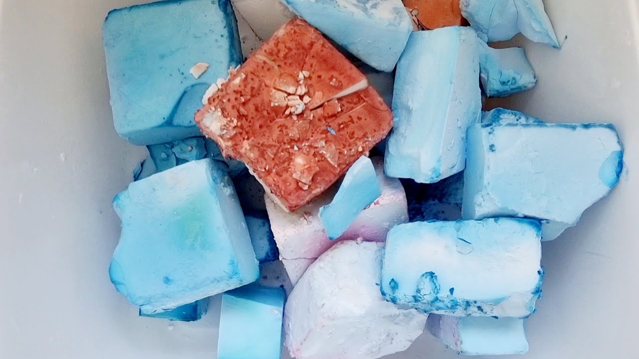 20K Celebrations pt. 2~ Mass Crush of Dyed Gym Chalk~ Anxiety & Stress Relief~ASMR Relaxing Video