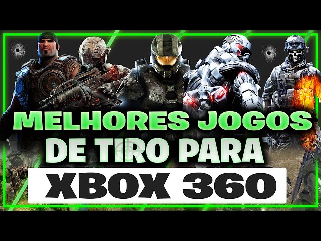 TOP 10 JOGOS DE TIRO XBOX 360 