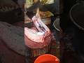 Perfect Rohu Fish Middle Cut 😲🐟 | Fish Steak Cutting Skills | #shorts