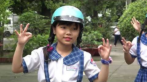 Tiết mục dự thi " Đủ ba bước, rước bình an"- Trường TH Tân Thạnh Đông- Huyện Củ Chi