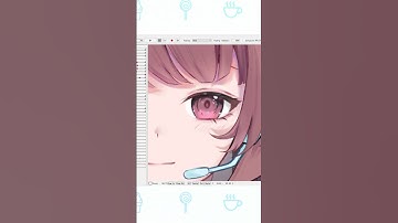 [ LIVE2D Vtuber ] Detailed Eye Rigging & Physics! #shorts