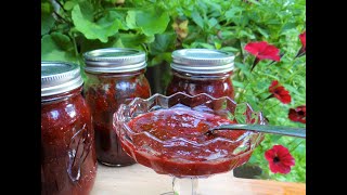 Homemade STRAWBERRY JAM Without Pectin