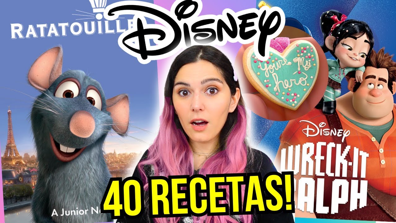 COMIDA de DISNEY en LA VIDA REAL:  40 PELICULAS (parte 9) 👑 Caro Trippar