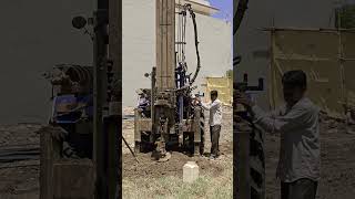 trectar pile under remed #driling #boring #shots #contruction #farming #rig #compressor #dth #viral
