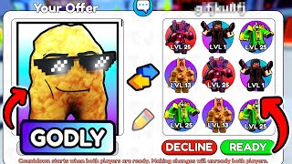 :    Godly Nugget Man  ...  Skibidi Tower Defense!