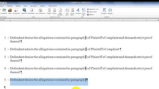 How to embed the current paragraph number in your text in Microsoft Word