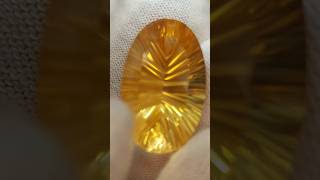 Precision cut Citrine gemstone 24.05 CTS Puritygems.etsy.com