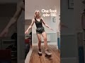 Twice! Fell twice on my one foot spins. #rollerskating #jamskate #beginnerskating