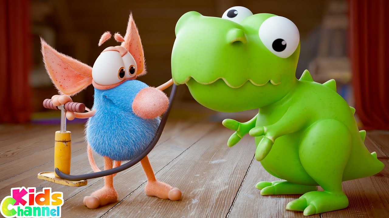 Funny Cartoons : Rattic Mini –The Dinosaur Comedy Show & More Kids ...