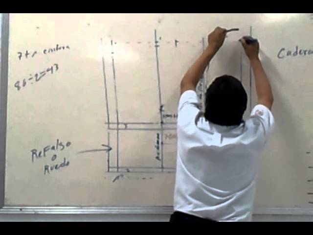 Patronaje Traje sastre Basico de hombre - YouTube