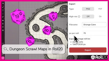 Import Your Dungeon Scrawl Maps Into Roll20 in Under a Minute!