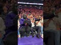 He doesn't always go to basketball games, but when he does, they're in Phoenix #shorts Phoenix Suns