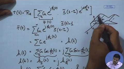 Lecture 10: Small Scale Propagation Envelope Distribution