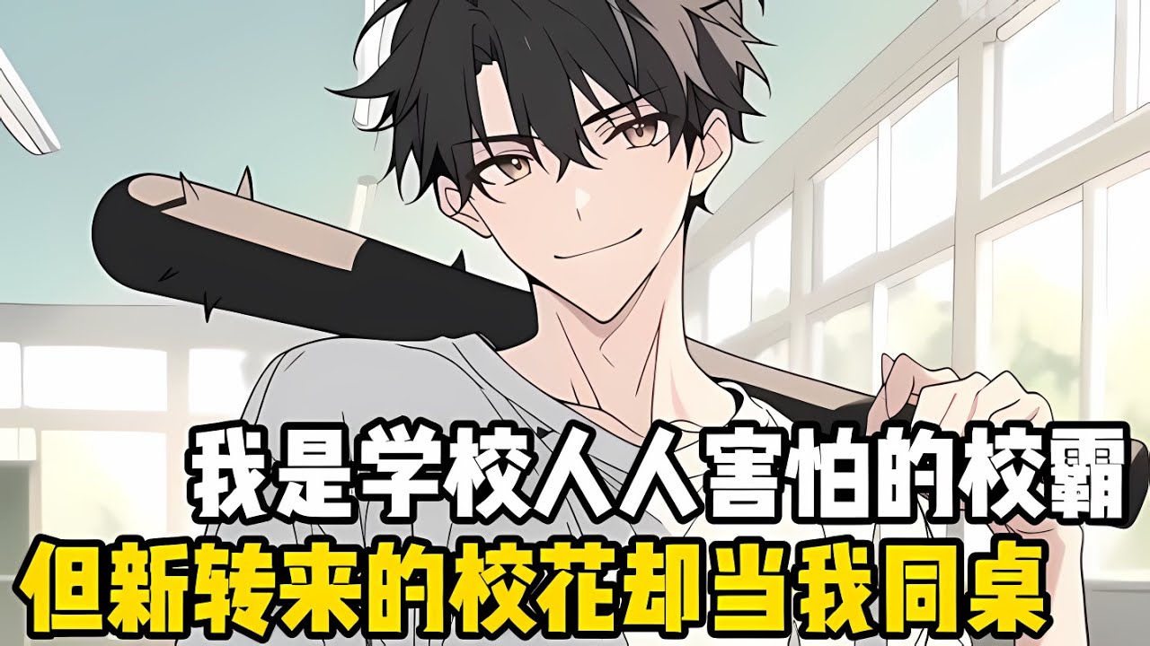 我是學校齣瞭名的校霸，能動拳頭絕不動嘴，因此人人害怕我，但是青梅轉來的那天正好和我做同桌#漫画 #小说 #二次元
