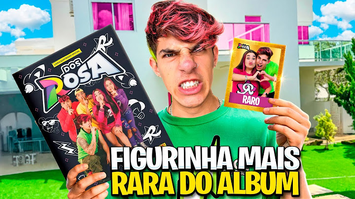 A FIGURINHA MAIS RARA DO ÁLBUM DOS ROSA *odiei?