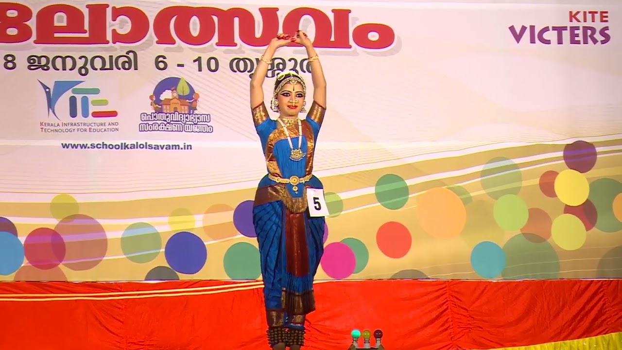 2018 STATE SCHOOL KALOLSAVAM BHARATANATYAM HS GIRLS 5