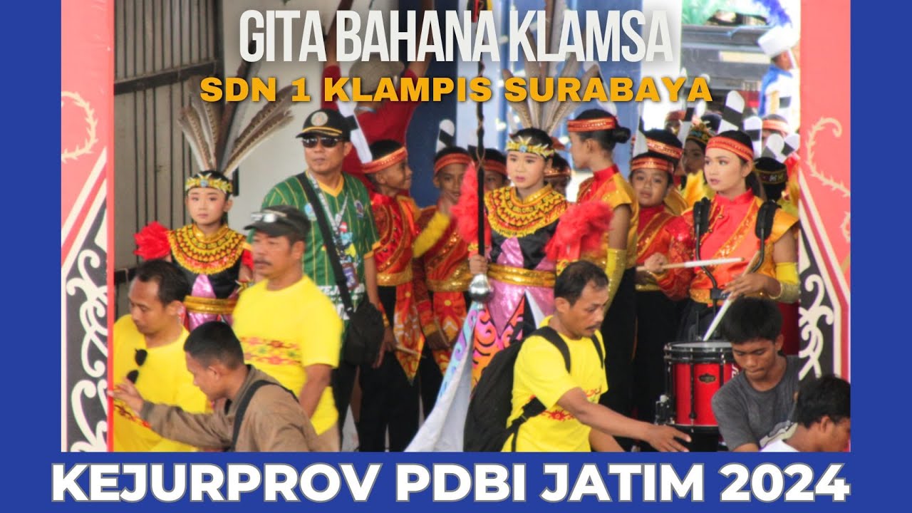Drumband SDN 1 Klampis Surabaya  - Kejurprov PDBI Jawa Timur 2024