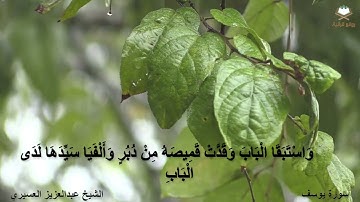 سورة يوسف كاملة بصوت الشيخ عبدالعزيز العسيري من المصحف المرتل