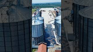 A Small Capacity Silo Project With Dryer For Harvest Grain Storage
