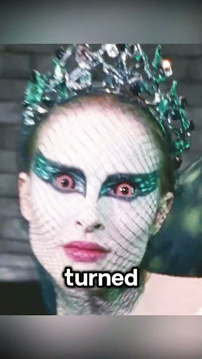 The girl turned into a black swan! #shorts    #movierecap    #moviereview