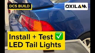 Before & After: RSX Tail Light LED Install Test
