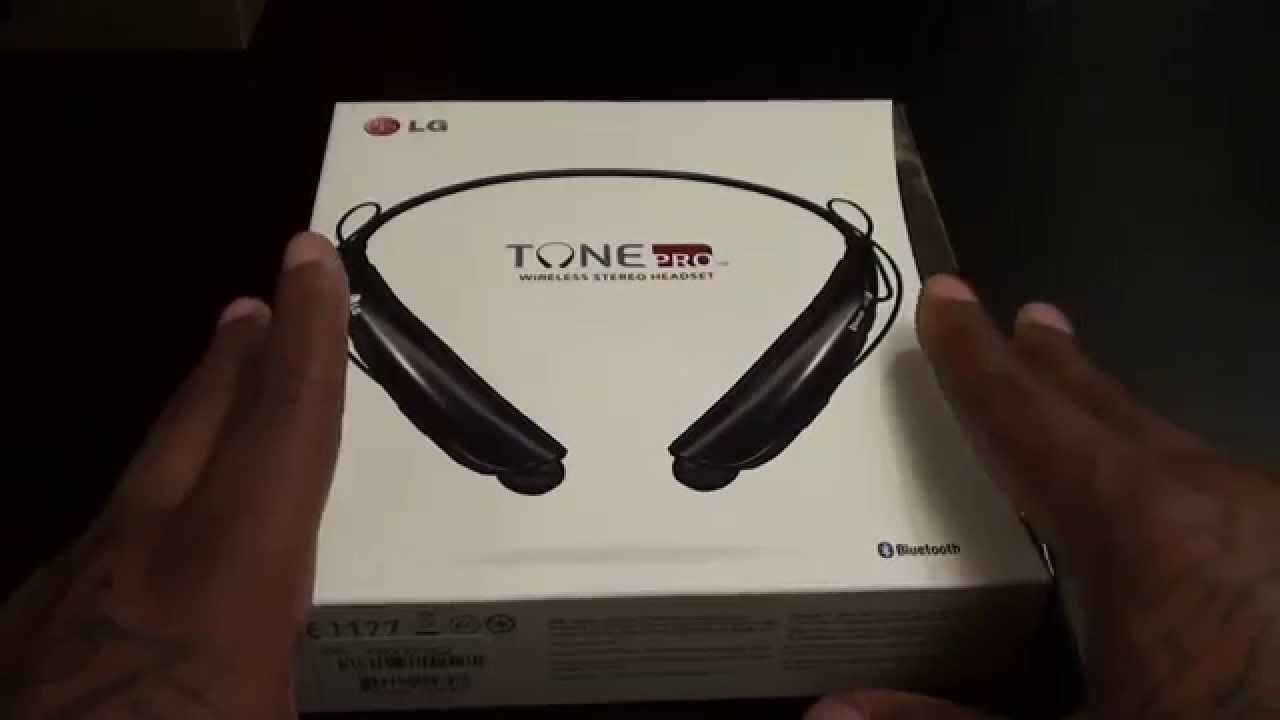 Abastecer borde pub LG Tone Pro Wireless Bluetooth Stereo Headset HBS-750 - YouTube
