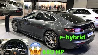 Porsche Panamera Turbo S e-hybrid 2019 - quick look in 4K