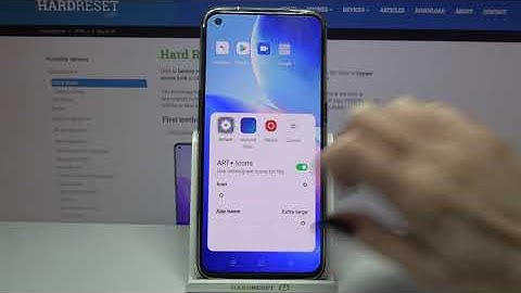 How to Change Icon Size on OPPO Reno5 – Resize Desktop Icons