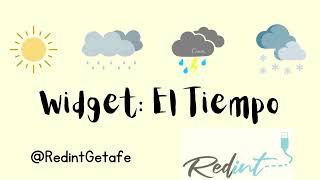 SMARTPHONE: WIDGET EL TIEMPO screenshot 1