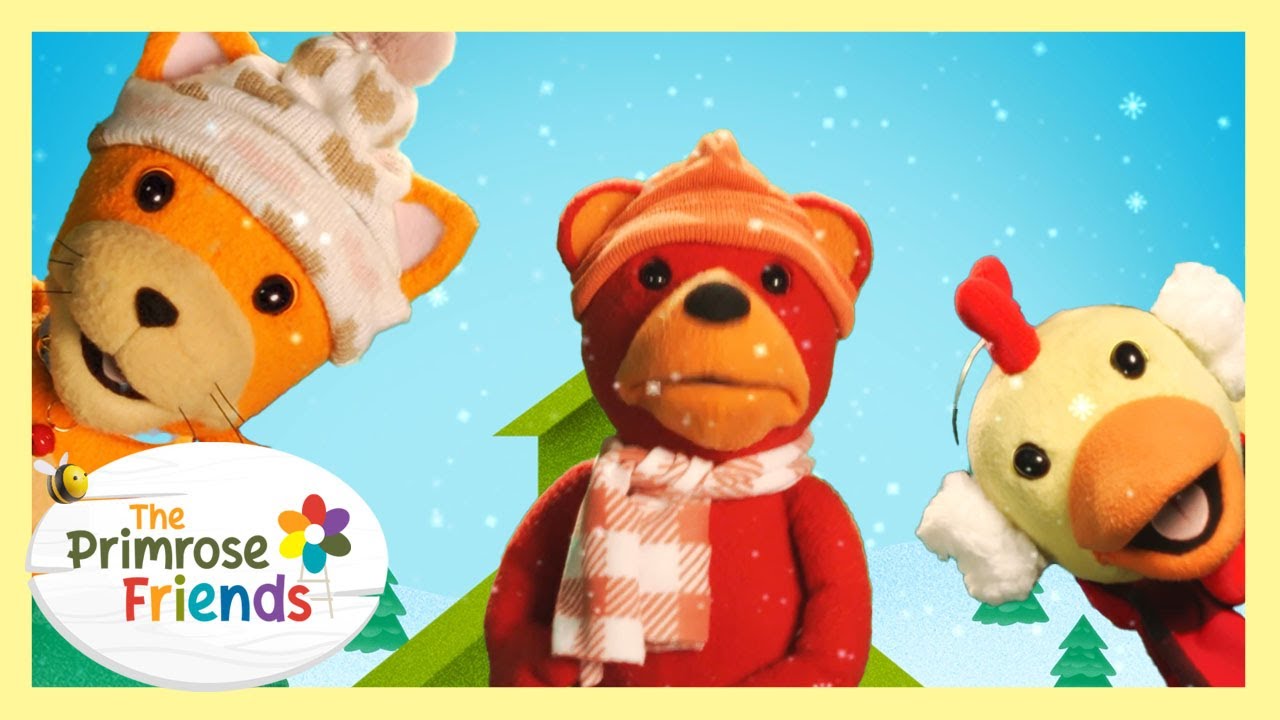 Happy Holidays + More @ThePrimroseFriends | Holiday Puppet Cartoons for Kids