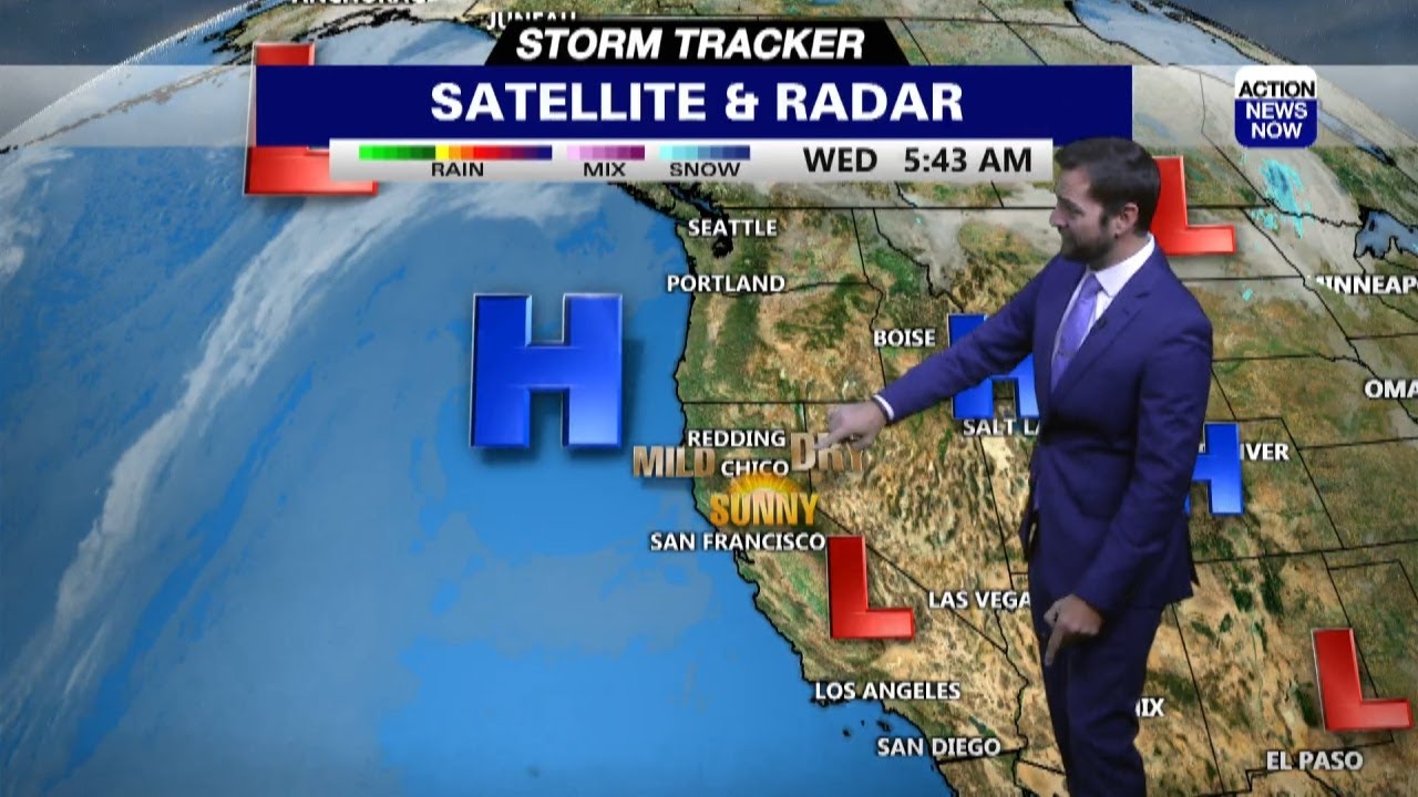 Storm Tracker Forecast: Chilly mornings & mild afternoons ahead - YouTube