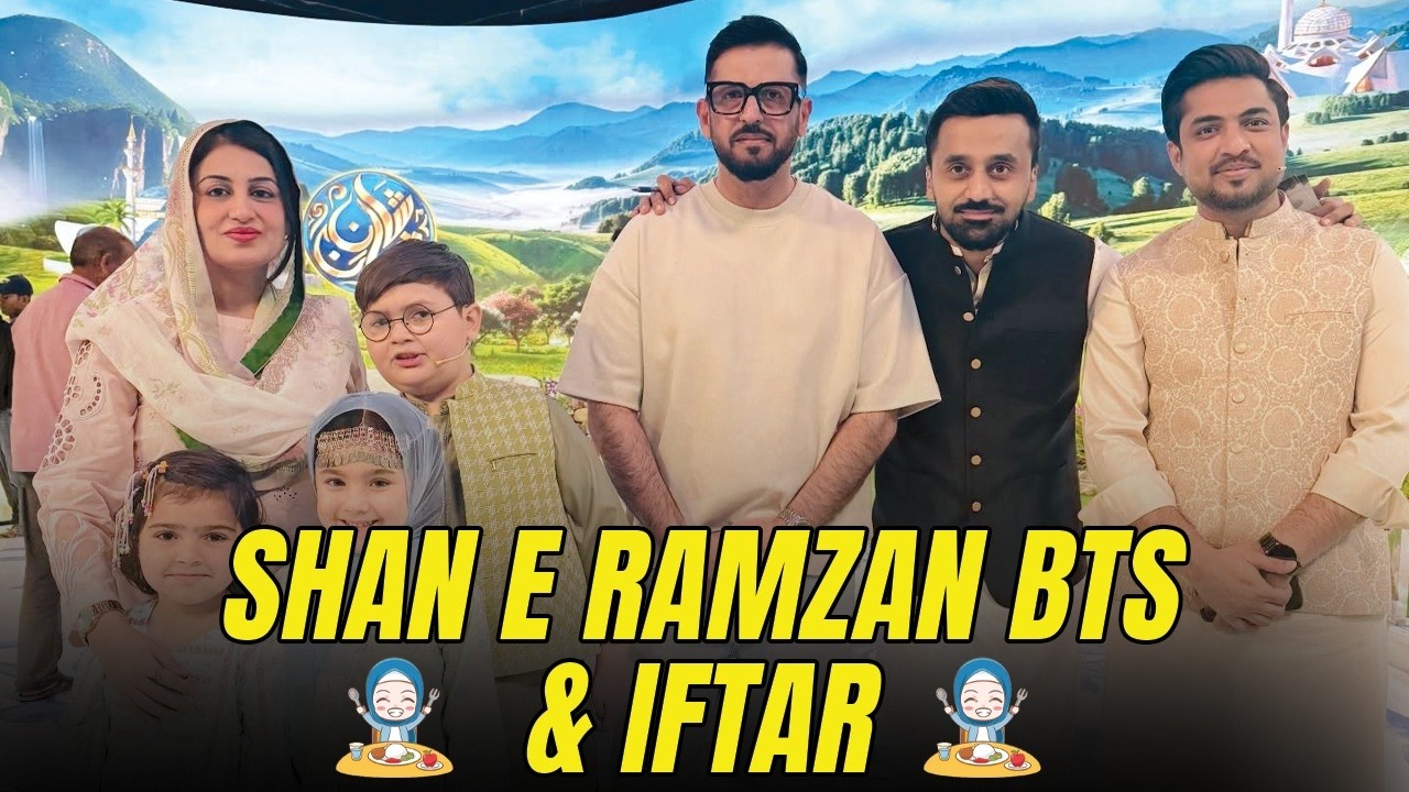 Shan-e-Ramzan BTS & Iftar | Farah Iqrar