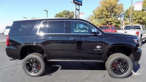 SCA Performance Black Widow Lifted 2018 Chevy Tahoe Premier