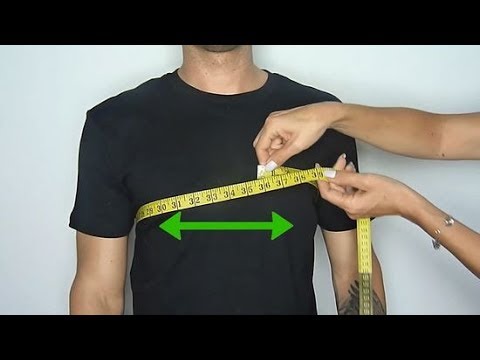 Как правильно снять мерки одежды для мужчины, используя сантиметр