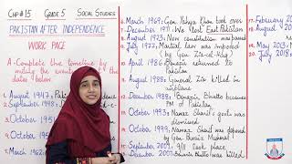 Class 5 - Social Studies - Chapter 15 - Lecture 5 Work Page  - Allied Schools Net Worth