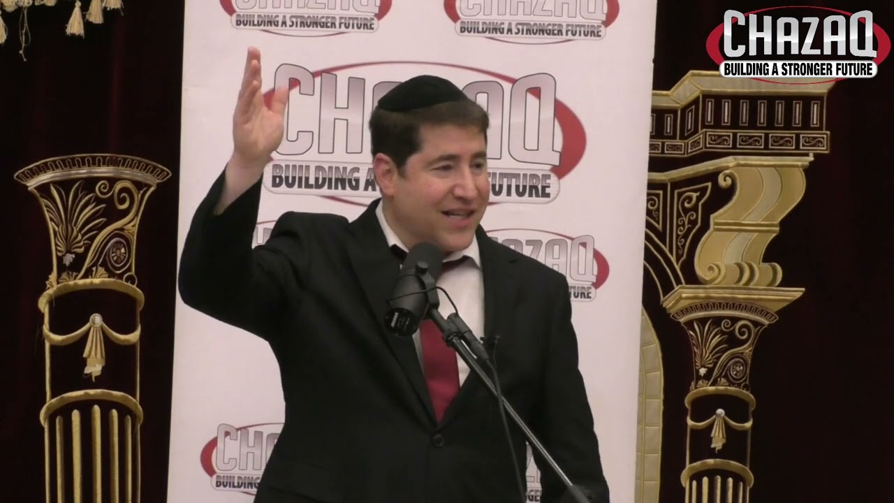 Rabbi Benzion Klatzko - Introducing CHAZAQ Singles initiative: Simcha in our Lives