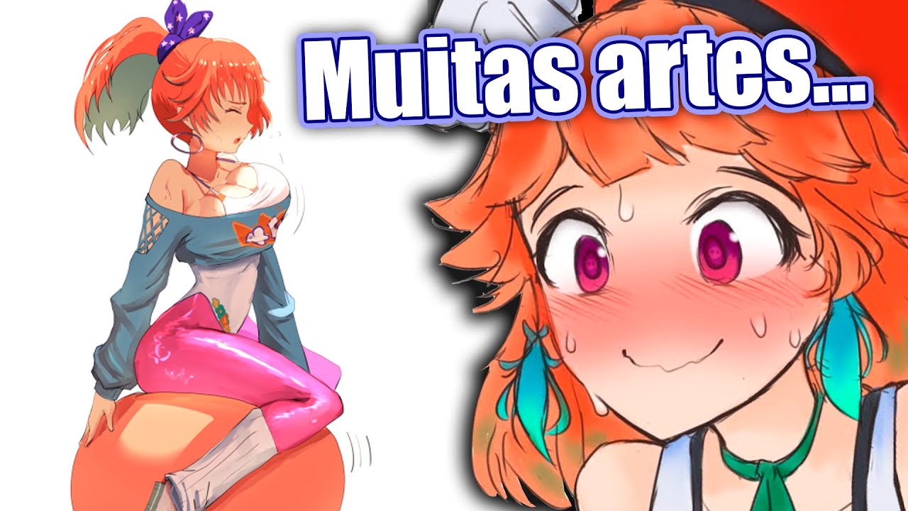 Kiara viu as Fanarts da sua nova roupa E...